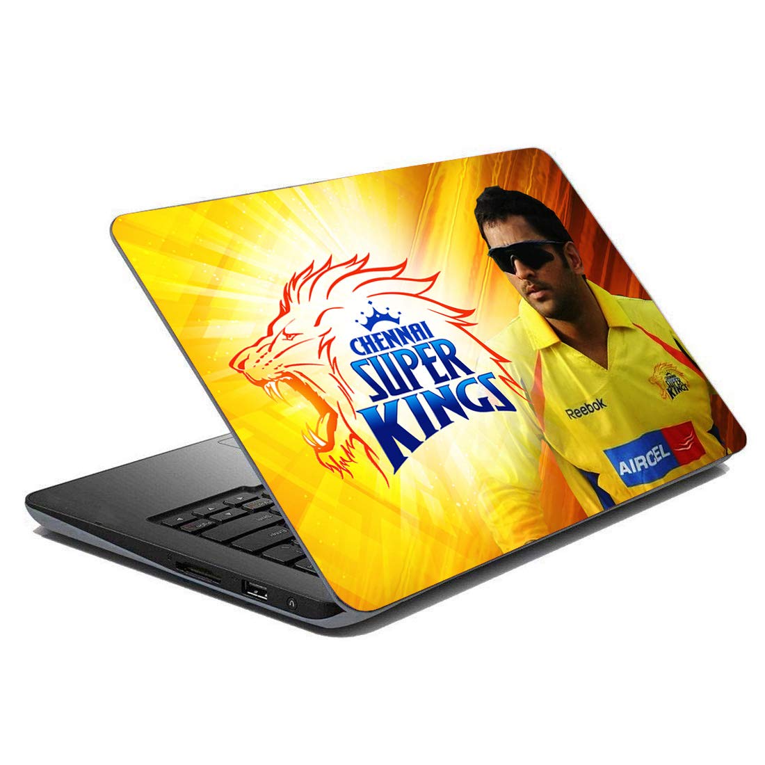 ISEE 360® Ms Dhoni Laptop Skin Cover Sticker 15.6 Inches Laminated Waterproof Vinyl Multicolored Hd Csk Printed Stickers SKIN474 (B08N1MT48P) Amazon Price History, Amazon Price Tracker