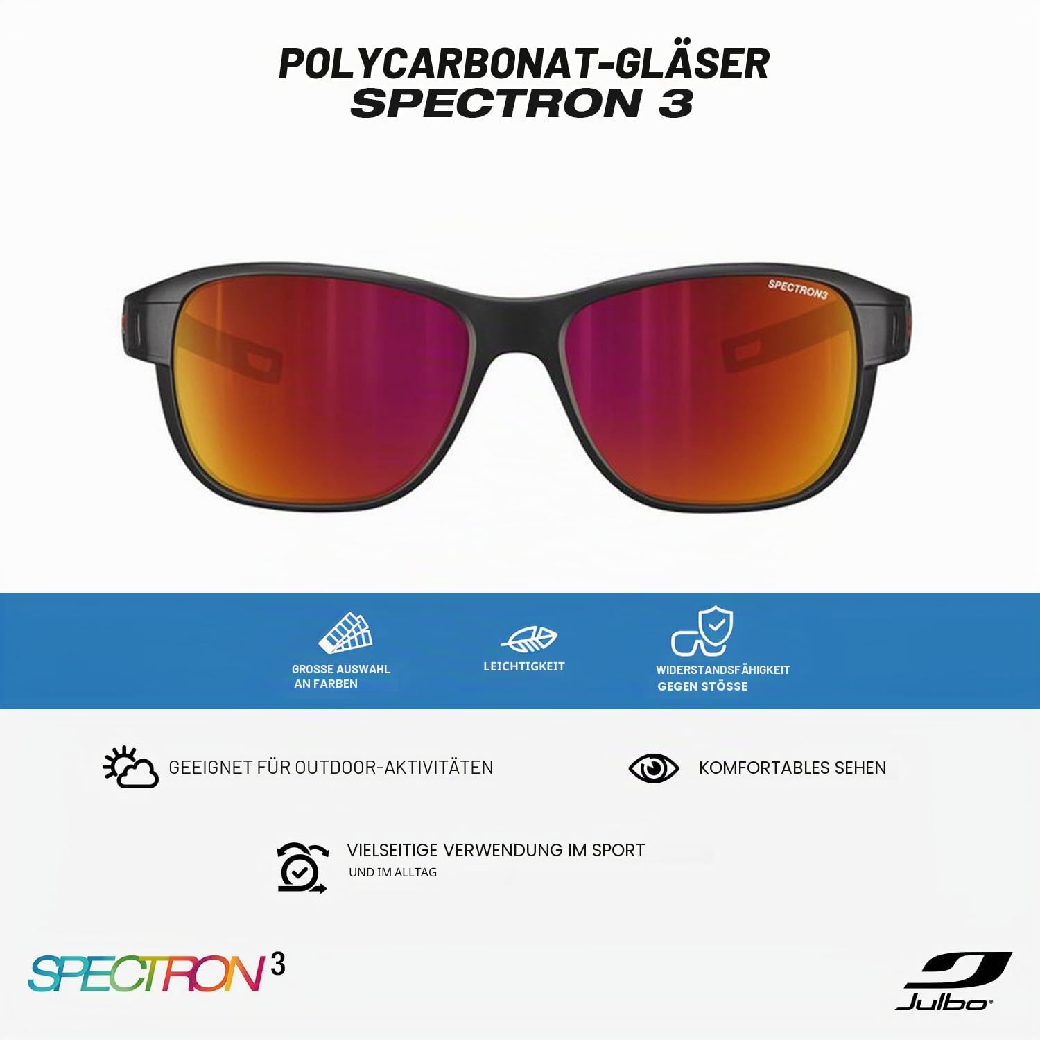 Julbo Unisex Camino M Sunglasses (1er Pack)