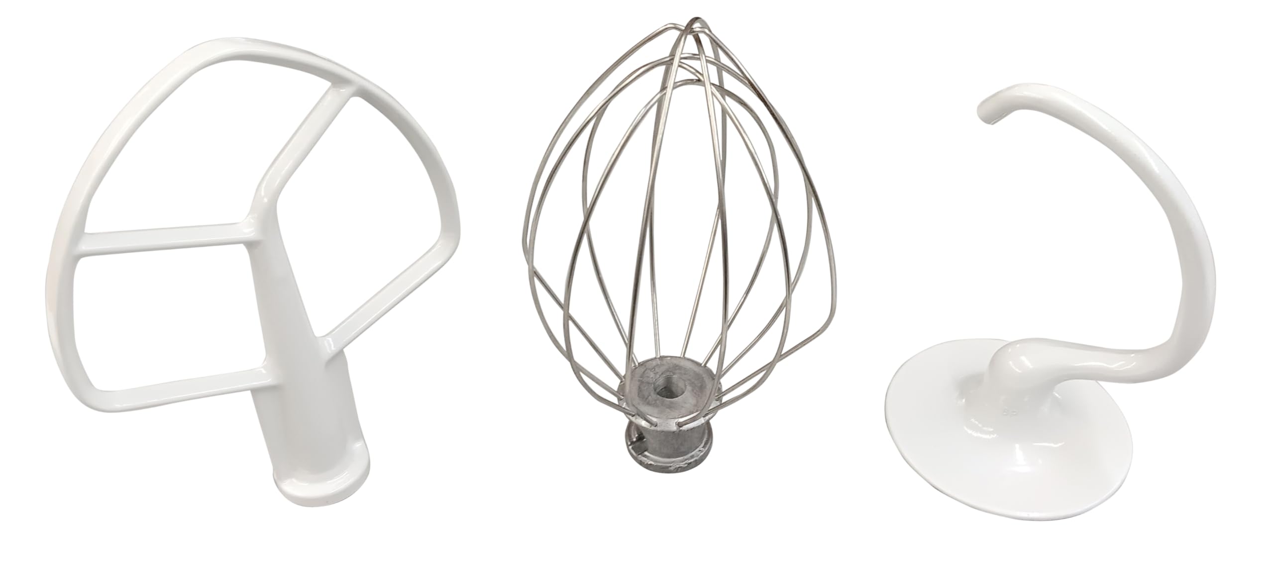 Amazon.com: 5 Qt 3 Piece K5A Attachment Pack for Stand Mixers