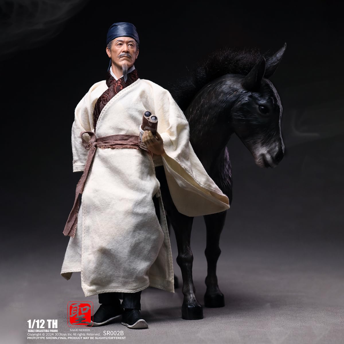 Amazon.co.jp: HiPlay 303TOYS 1/12 聖人 詩聖 杜甫 騎驢寄京版