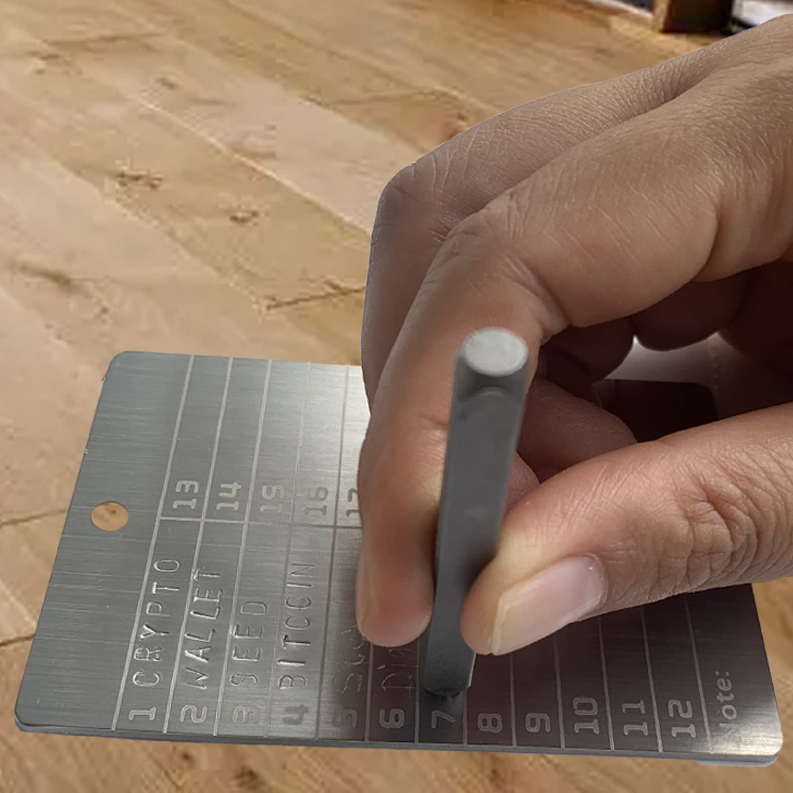 Reliable1st 10 in 1 Stainless Steel Bitcoin Crypto Wallet Kit with  Fireproof Waterproof Bag, Engraving Pen, Security Seal for Digital  Cryptocurrency Backups Seed Storage Compatible with BIP39 Hardware -  Amazon.com