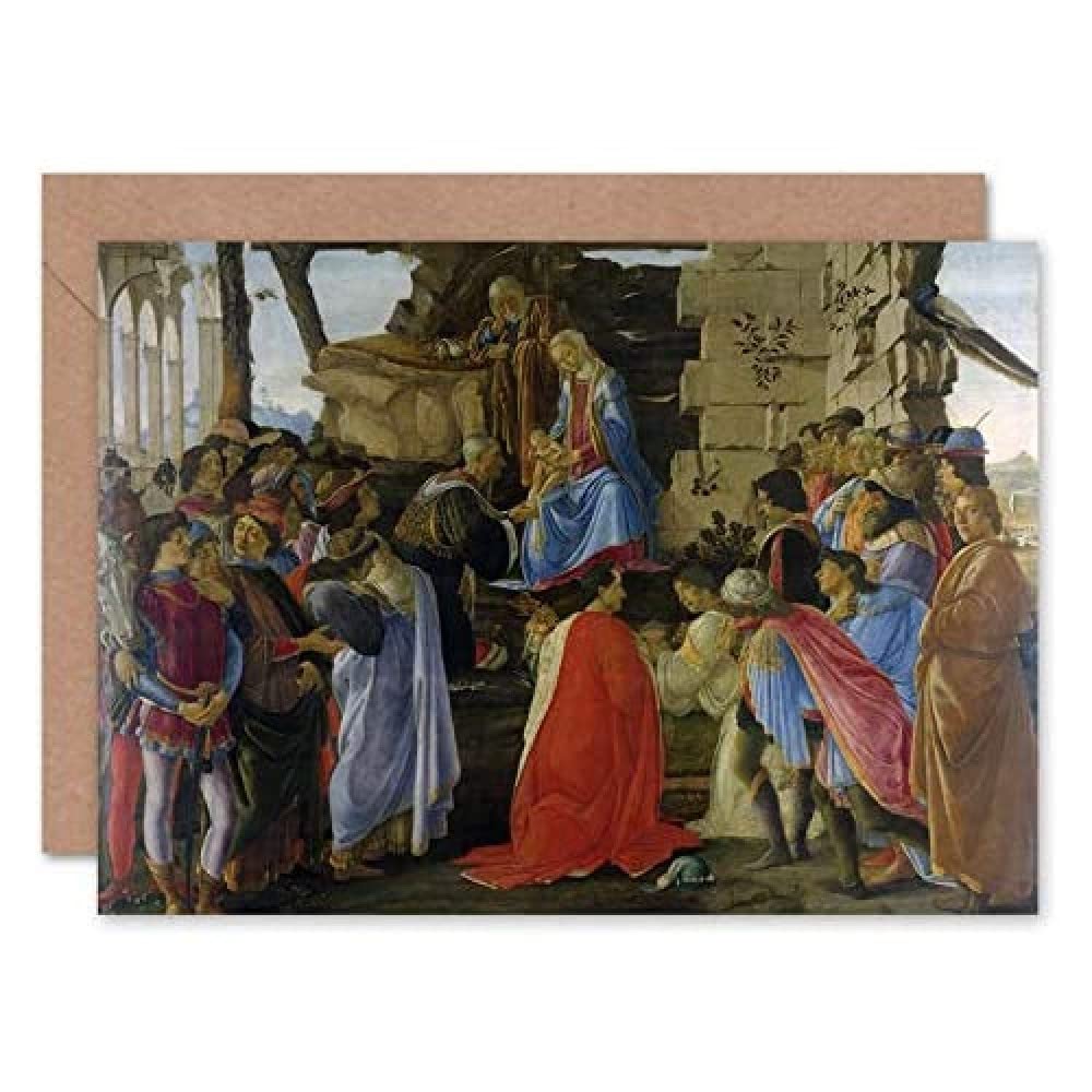 Artery8 Sandro Botticelli Adorazione Dei Magi Greeting Card