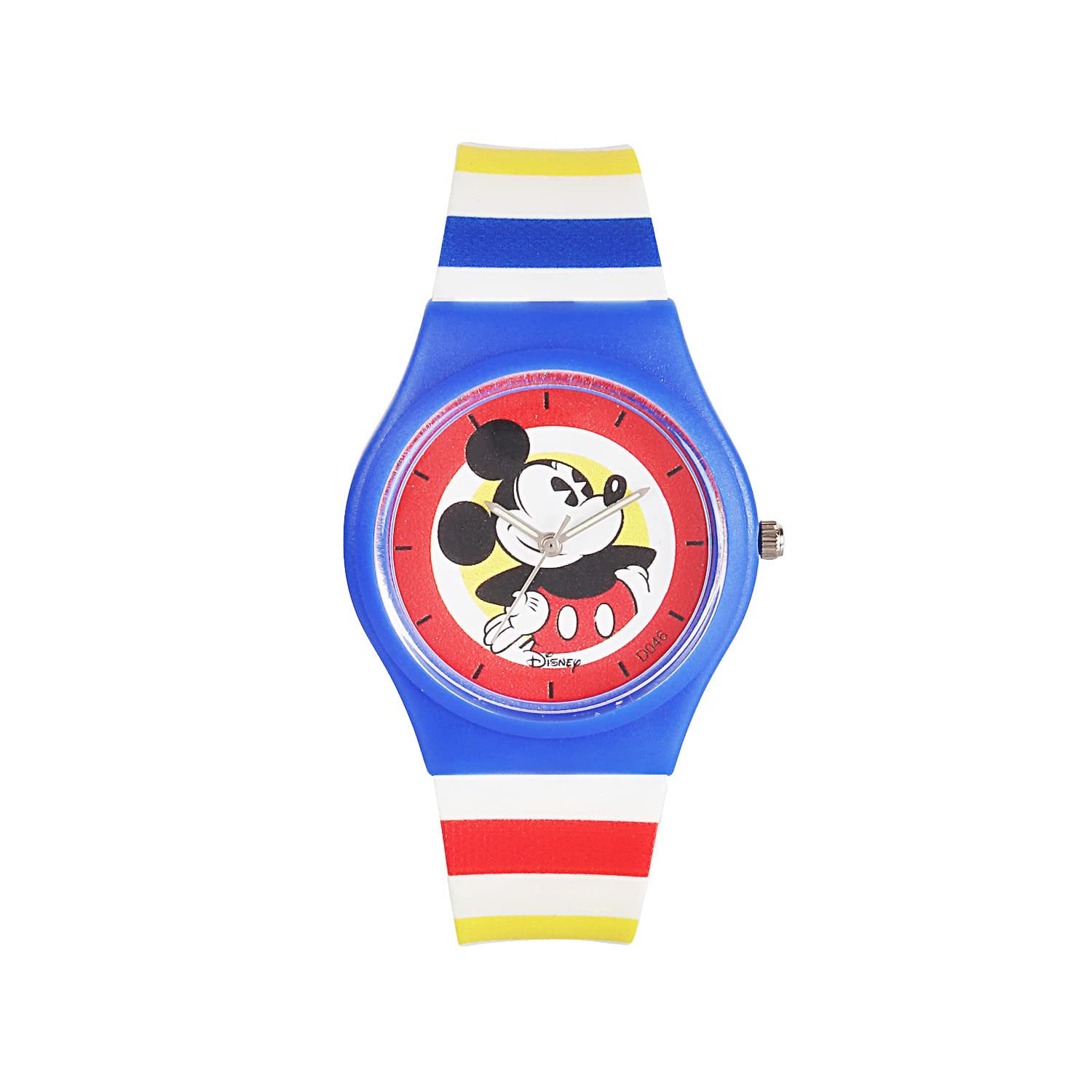 Disney Mickey Mouse Wrist Watch Mickey Blue Round Analogue Wrist Watch Multicolor Kids Birthday Gift For Boy Girl Age 3 to 12 Years (B09NQ6QW2C) Amazon Price History, Amazon Price Tracker