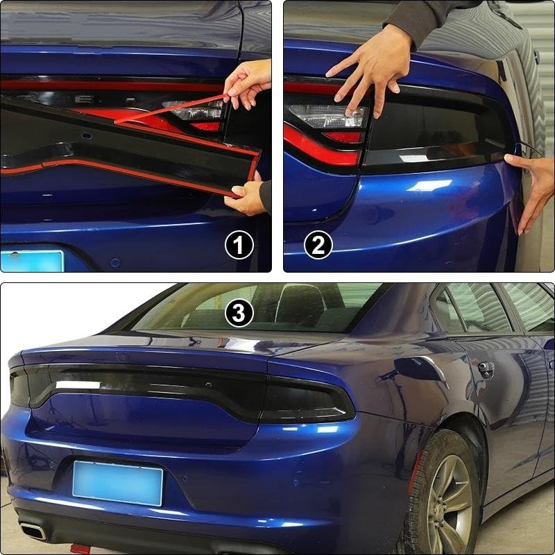 Garniture couverture feu arrière Dodge Charger rénovation coque extérieure