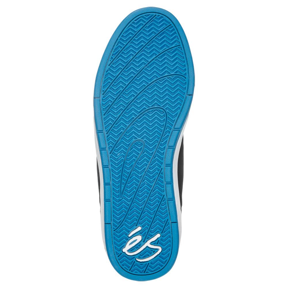 es(??) Men's Sneakers Skate Shoe, Black/White/Royal, 8.5