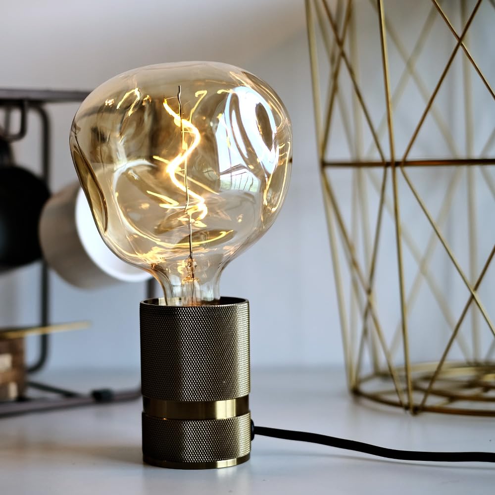 Edison Lampadina Led Forma Irregolare G125 4W Dimmerabile Spcailty Lampadina Decorativa 220V E27 2000Kelvin Super Caldo
