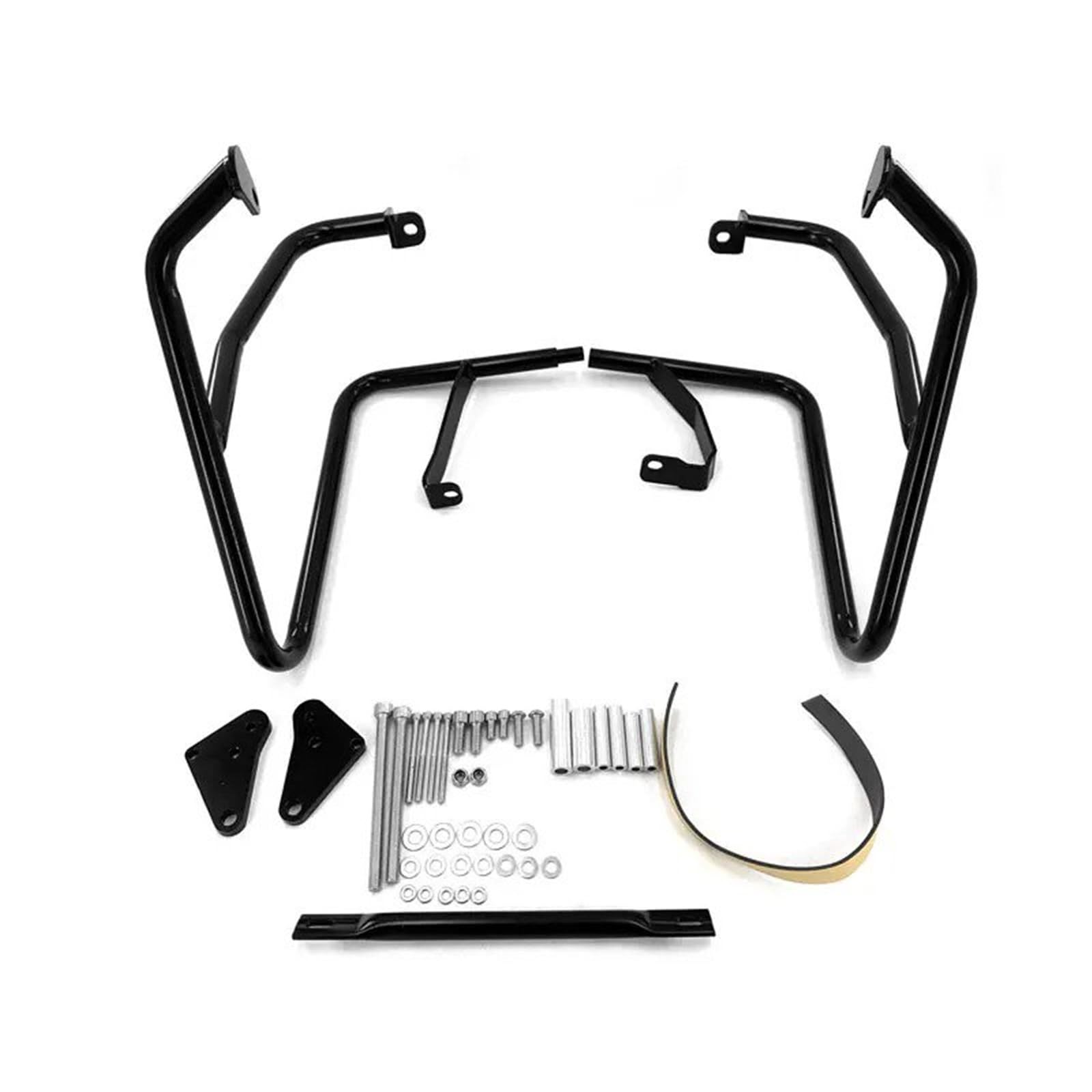 Moto Crash Bar pour BMW F800GT F800 GT F 800GT Moto Garde Réservoir Moteur Barres Collision D'autoroute Pare Chocs Protecteur Cage Cascade Moteur Gar Pare Chocs(Black)
