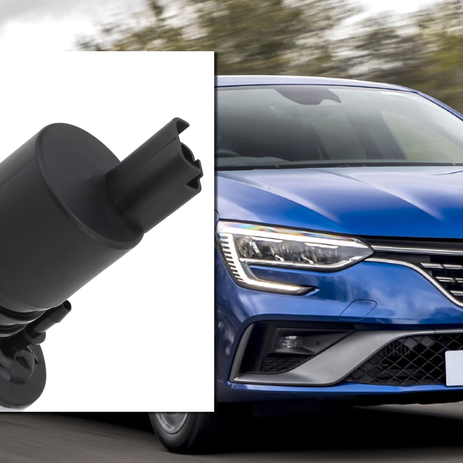The Lord of the Tools 1 pezzo di ricambio per pompa lavavetri 289209776R compatibile con Renault Kadjar 2015-2024 compatibile con Renault Clio V 2019-2021