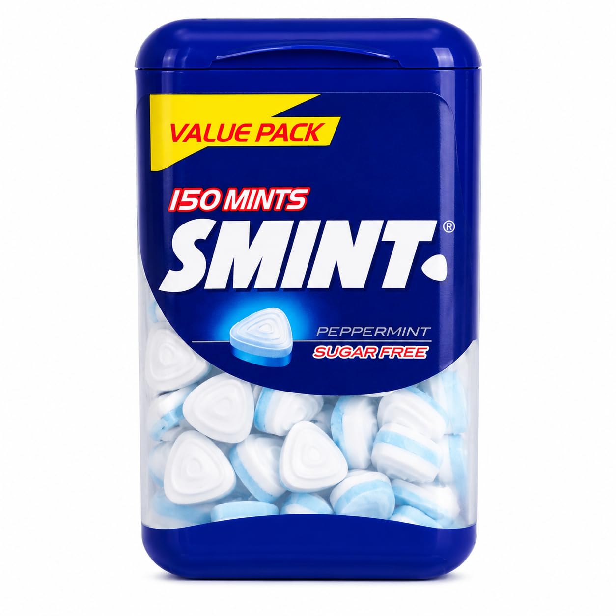 Smint Sugar Free Peppermint Mint Candy Tablets, Long Lasting Refreshing Mints, Value Pack 150 Mints (Imported) From Biteza-picture-29