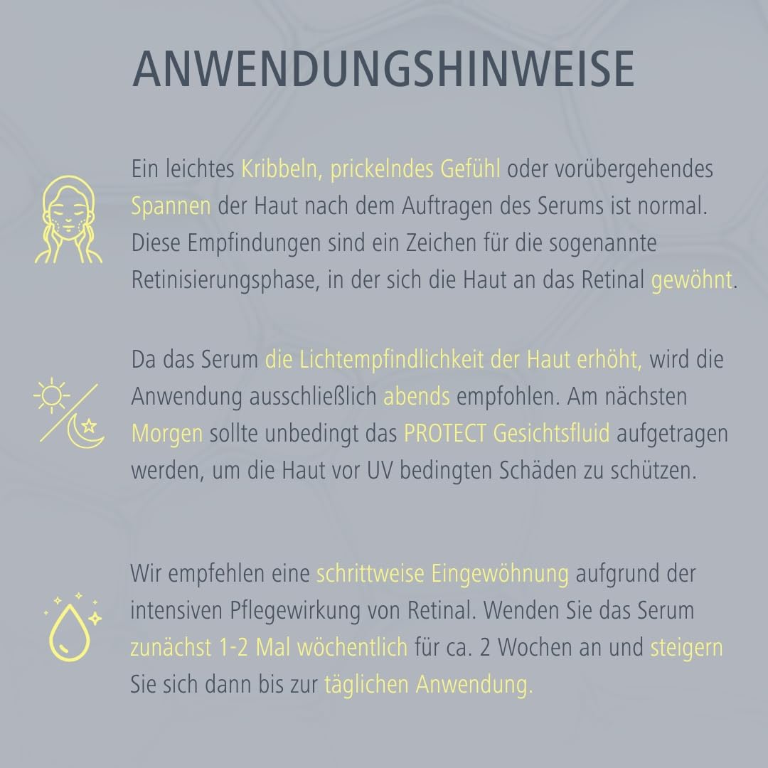 Retinal Serum mit 0,05% Retinal, 30 ml Crema