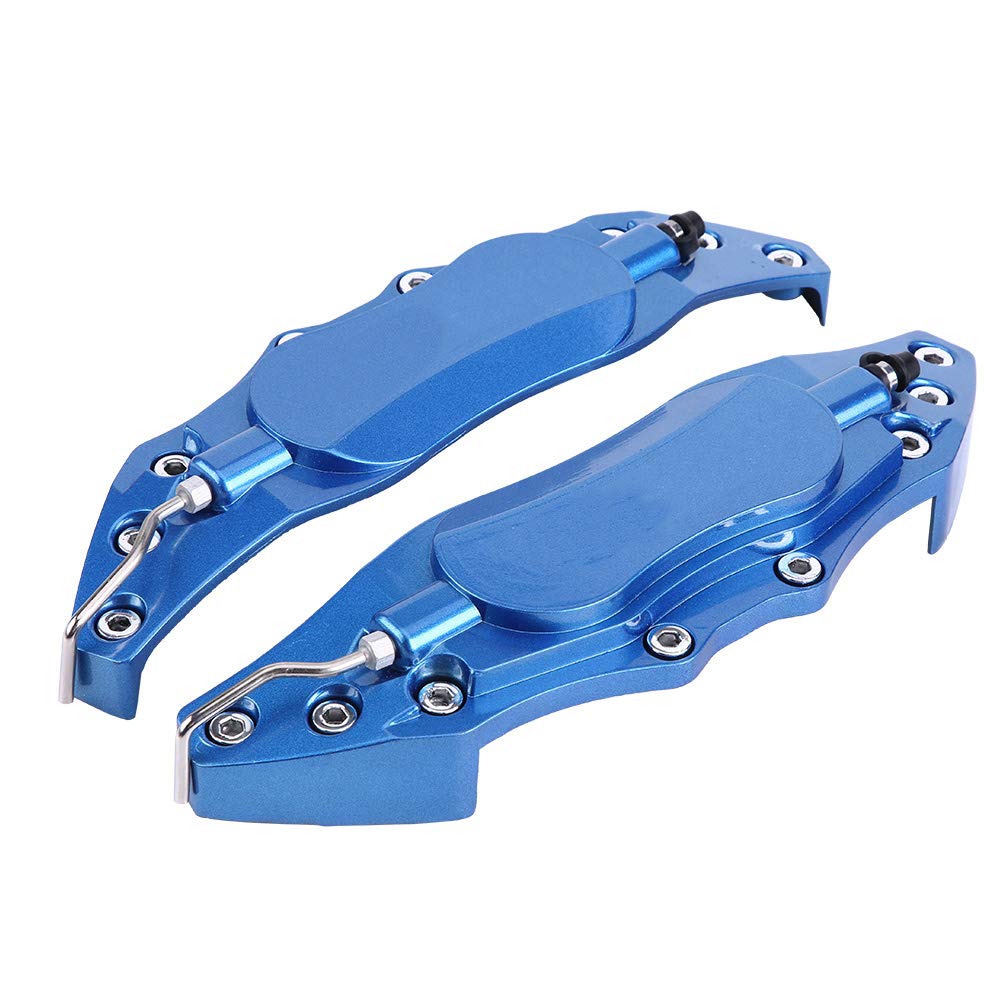 1 paio di coperture per pinza freno in lega di alluminio media per auto, 40,6-43,2 cm, per ruota (blu) per copripinze freno cover protector + pinze freno cover cover