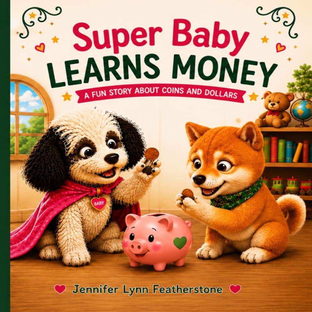 Super Baby Learns Money: A Fun Story About Coins and Dollars (The Adventures of Baby the Super Dog)