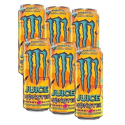 Pack de Monster Khaotic LT 473ml - Unidade 6 unidades