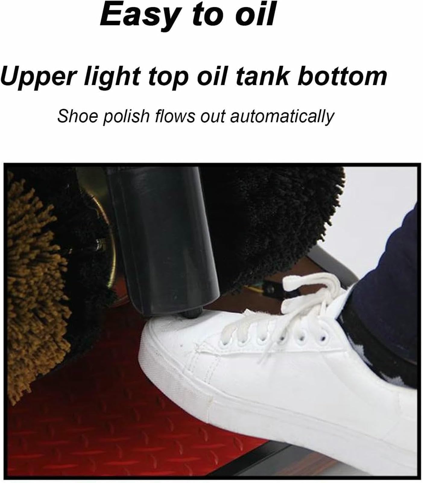 Intelligenter Automatischer Induktionsschuh Sauberer Polierer, Elektrischer Schuh Shine -Polierer Mit Doppelter Kombination