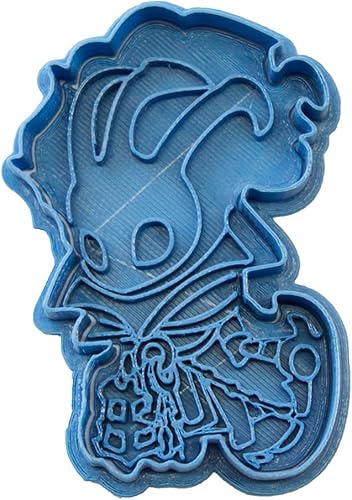 Cuticuter Tresh League of Legends - Cortador de galletas, color azul, 3.1 x 2.8 x 0.6 in