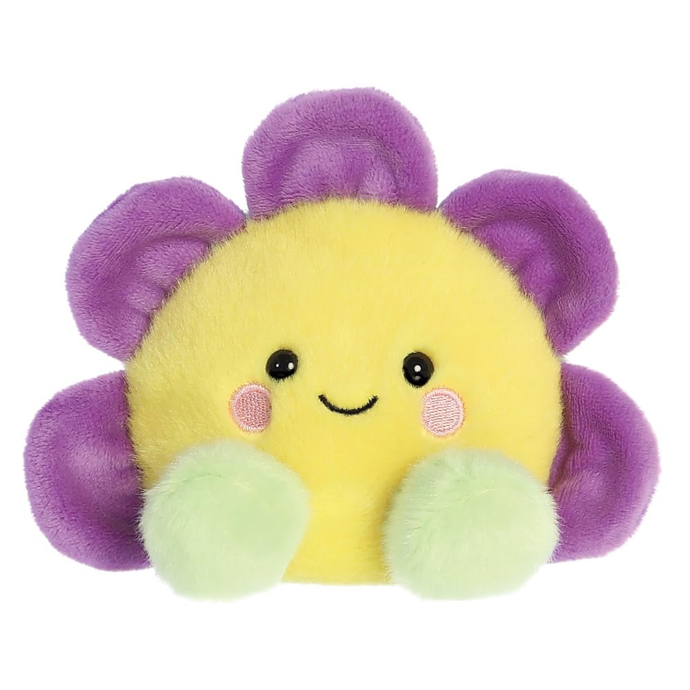Aurora, 33778, Palm Pals Fallon Flower 5In, Soft Toy, Multicolour