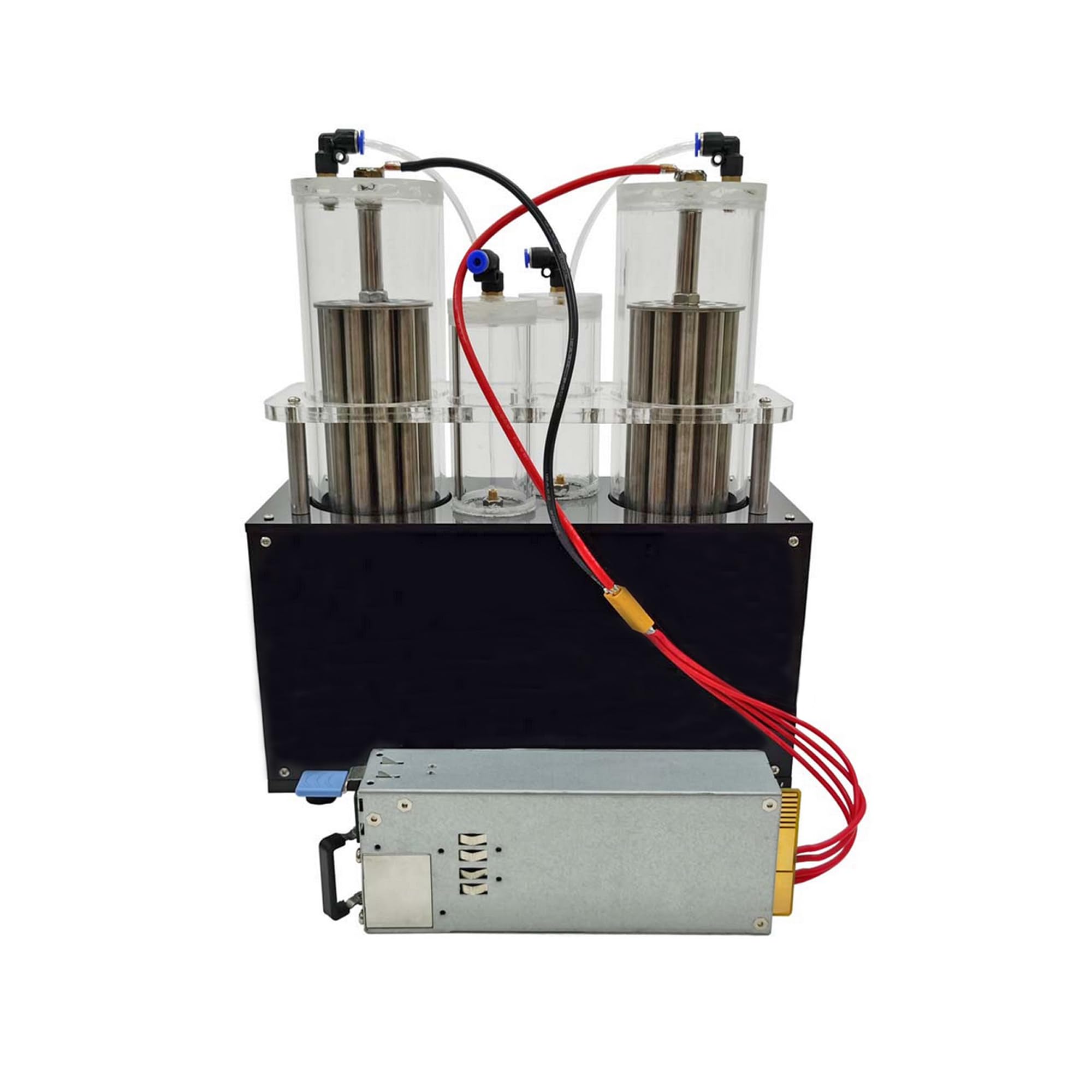 INTSUPERMAI Hydrogen-Oxygen Separation Electrolysis Machine Water-Lonizer Hydrogen Oxygen Separator for Demonstrating Generation and Separation of Hydrogen and Oxygen