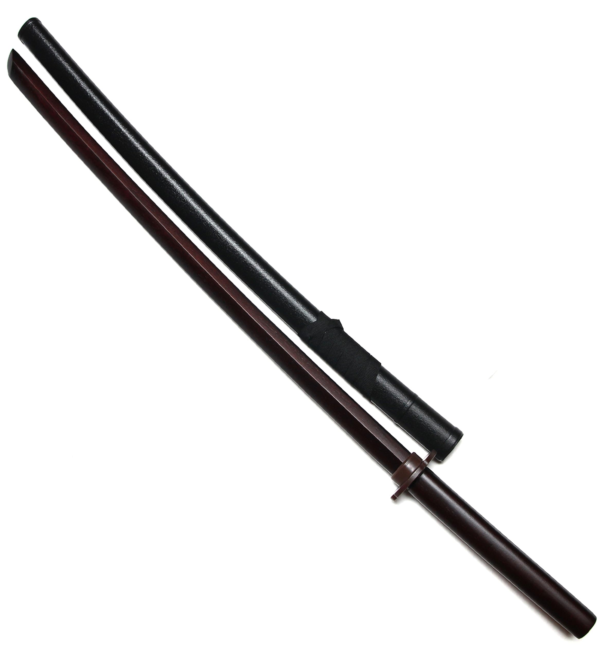 Practice Martial Arts Equipment (40") with Black Saya Scabbard (Practice)