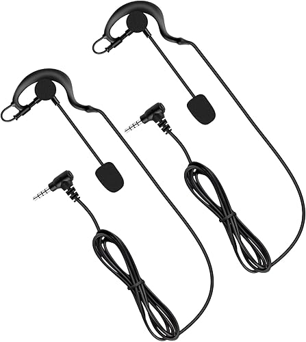 EJEAS 2 auriculares de árbitro de fútbol americano con micrófono, adecuados para intercomunicador profesional V6CV4C PlusFBIM