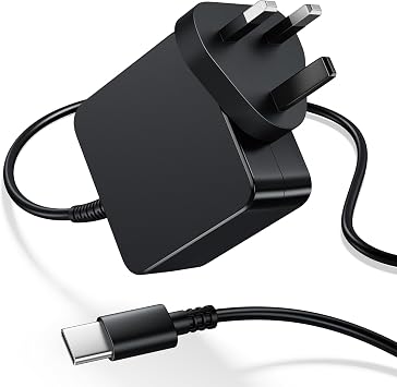 65W USB-C Laptop Charger for Lenovo, ASUS VivoBook, Acer, HP & Dell