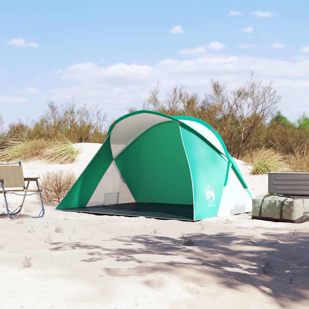 Tenda da spiaggia pop-up per 2 persone, leggera, con borsa per il trasporto, ingresso aperto, paravento per spiaggia e giardino, 225 x 158 x 115 cm, grigio poliestere