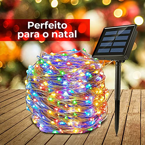 22M 200 LED Luzes De Corda Solares À Prova D'ÁGua Para Ambientes Externos Para DecoraçãO De Jardim,