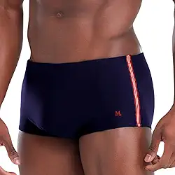 Sunga Masculina Praia Mash Uv50+ Sungão Com Fita Lateral Dry Verão