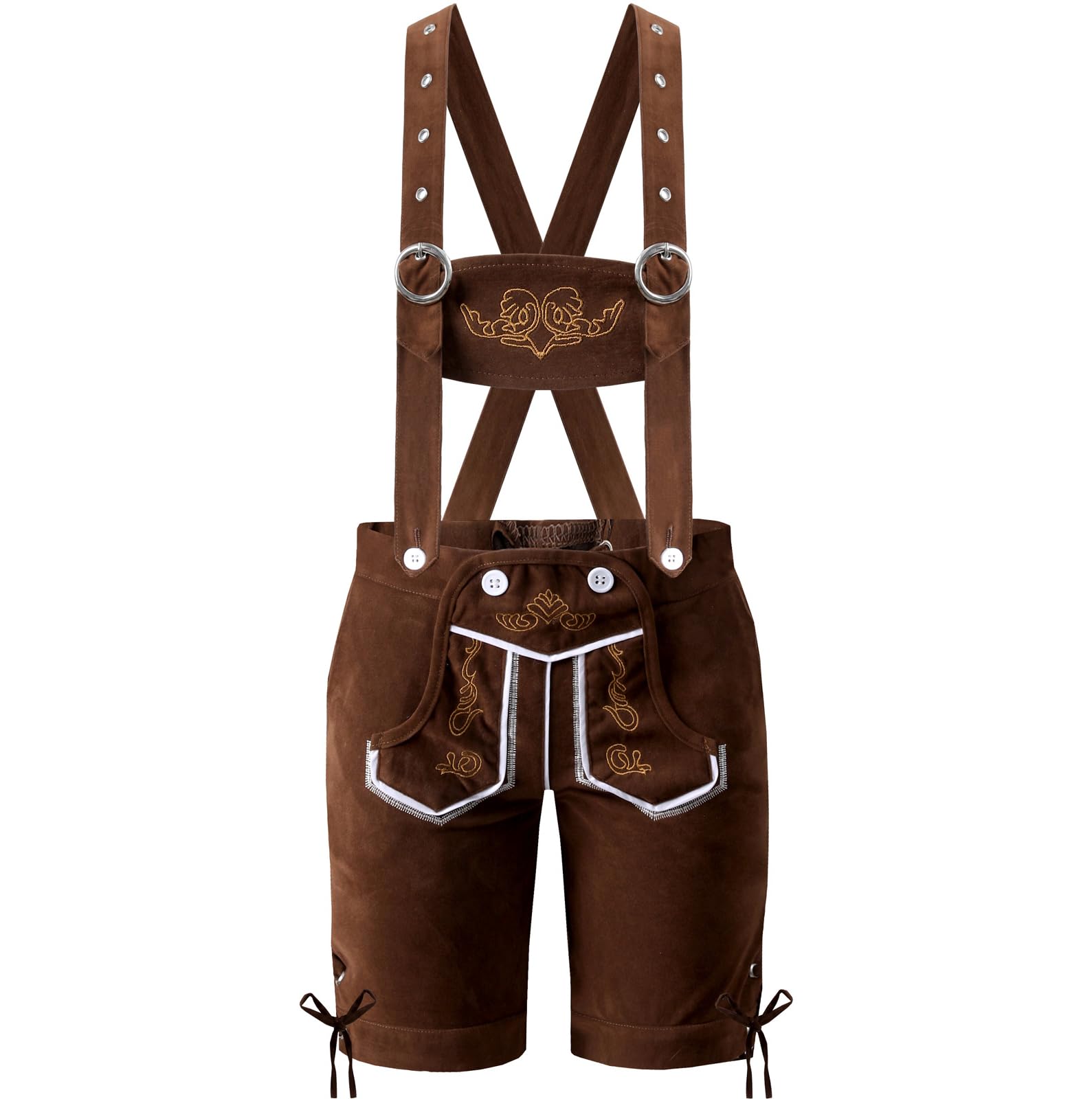 Short Salopette pour Garçons - Vêtements pour l'Oktoberfest - 5-12 Ans