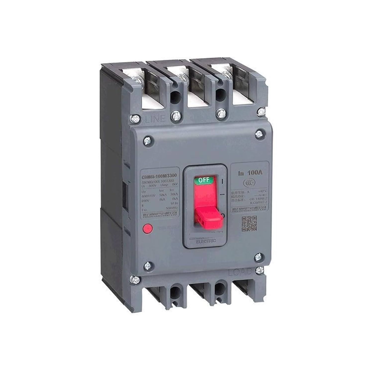 CDM6I Molded Case Motor Protection Circuit Breaker CDM6i-100M/33002 25A