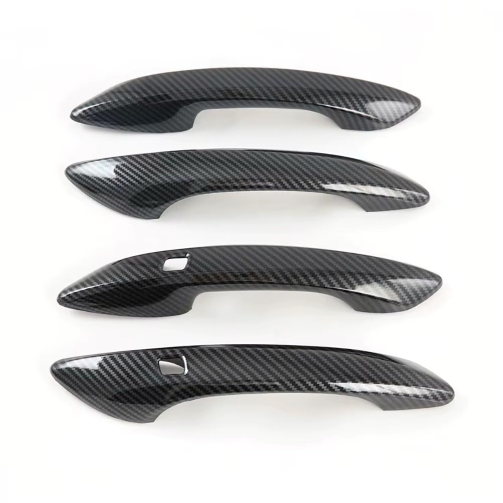 Qdzvalumv One Color Car Door Handles Cover Shell Compatible With For 10Th For Sonata Dn8 2020 Car Door Handle Panel Cover Trim Styling Exterior Protector Set