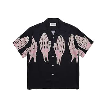 Amazon.co.jp: [WAYWOC] WACKO MARIA ワコマリア シャツ 半袖
