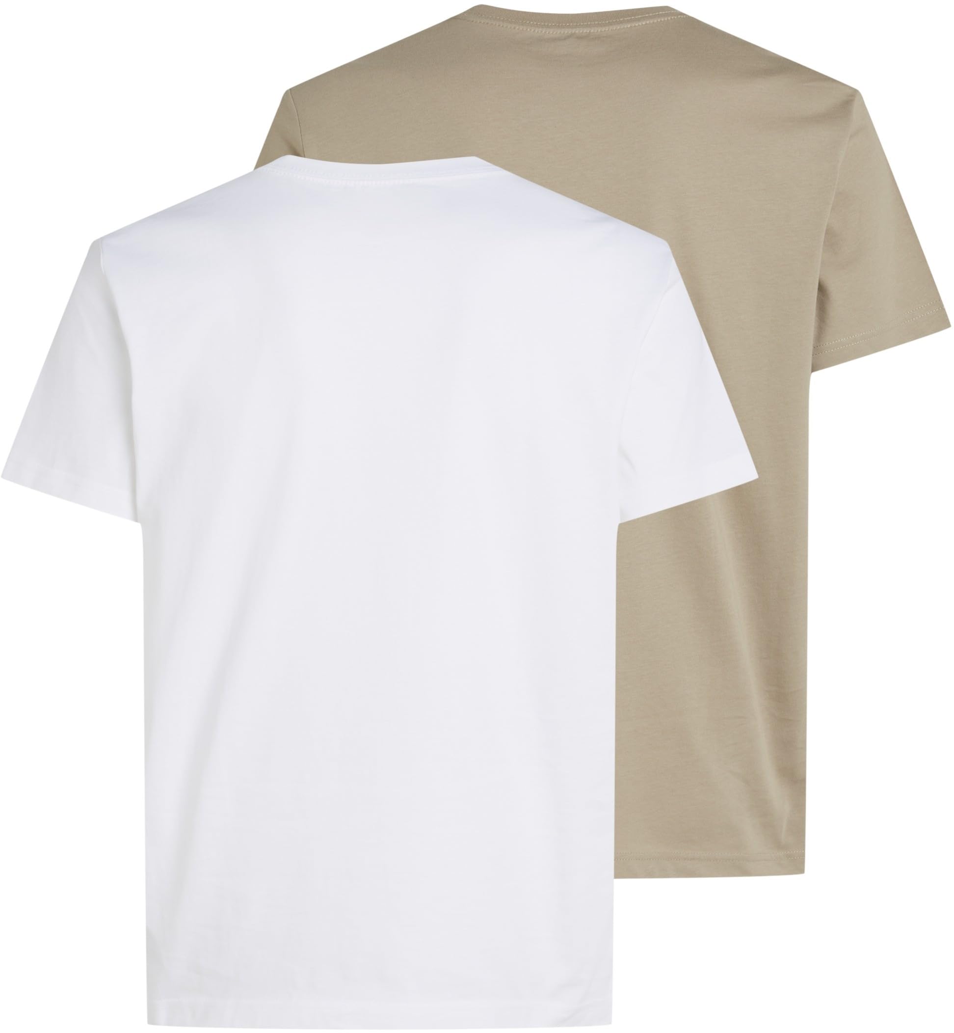 Calvin Klein 2 Pack Monologo T-Shirt J30j320199 Maglietta a Maniche Corte Uomo (Pacco da 2)