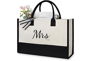 Canvas Tote Bag – An Exquisite Bridal Accessory for the Bride-to-Be