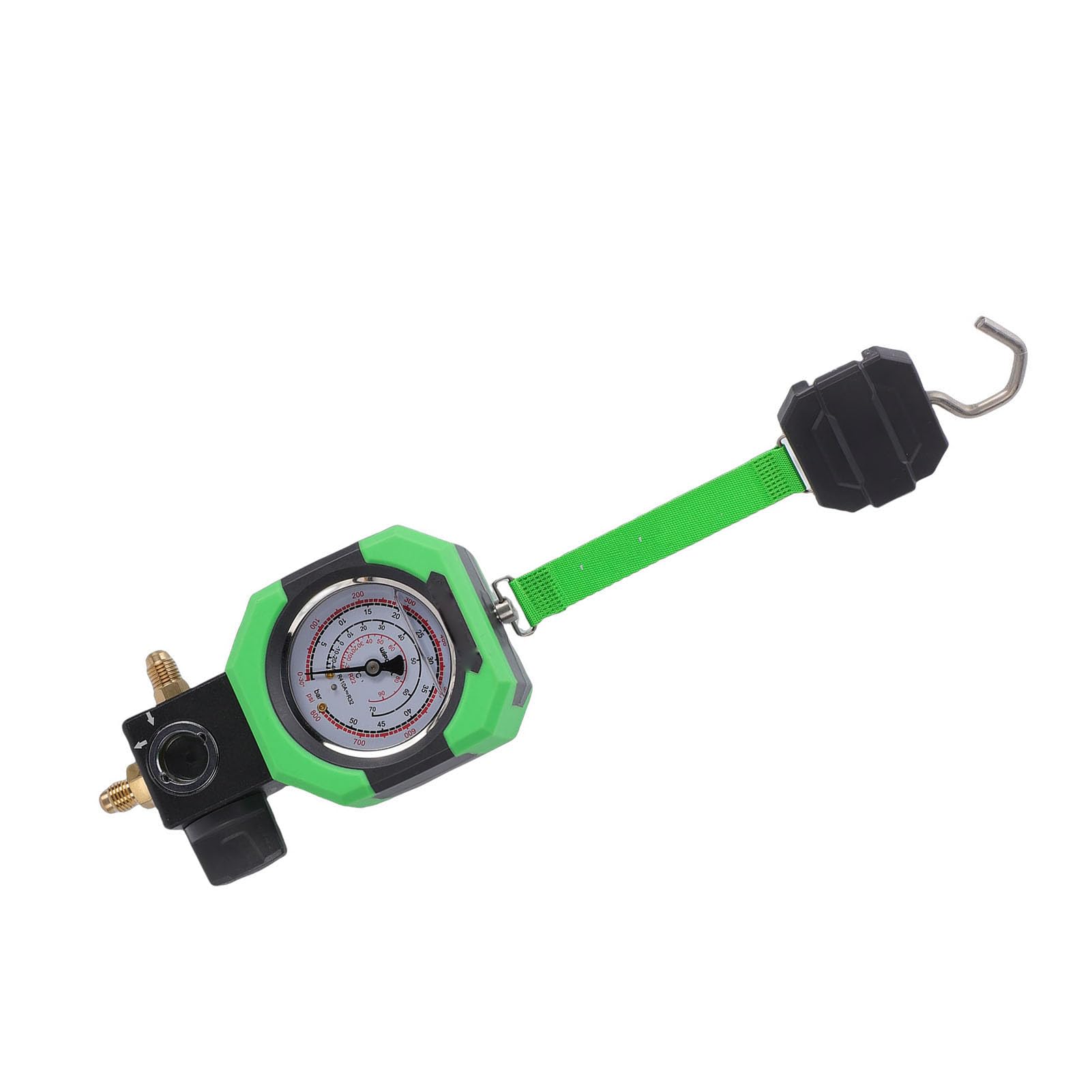 Generic Manometro del Collettore Ad Alta Pressione Manometro di Refrigerazione Facile da Usare per R410 R22 R32