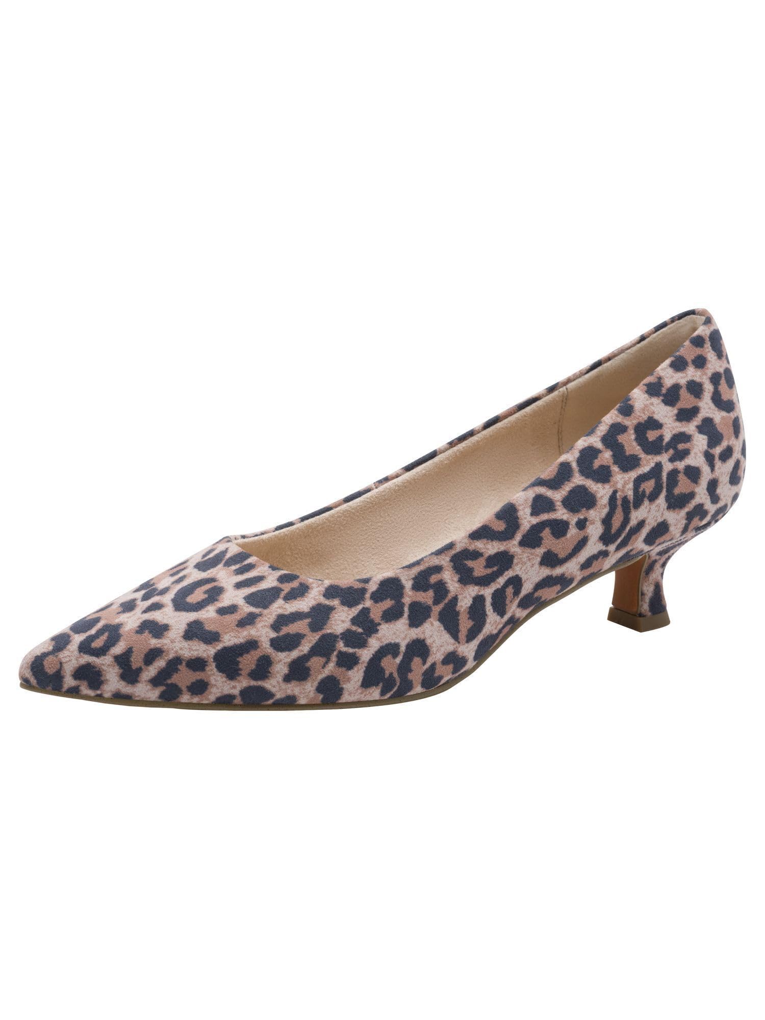 MARCO TOZZI Women Pumps Soft Feel Me Footbed Soft Lining Modern, Beige (Leo Dune), 5.5 UK