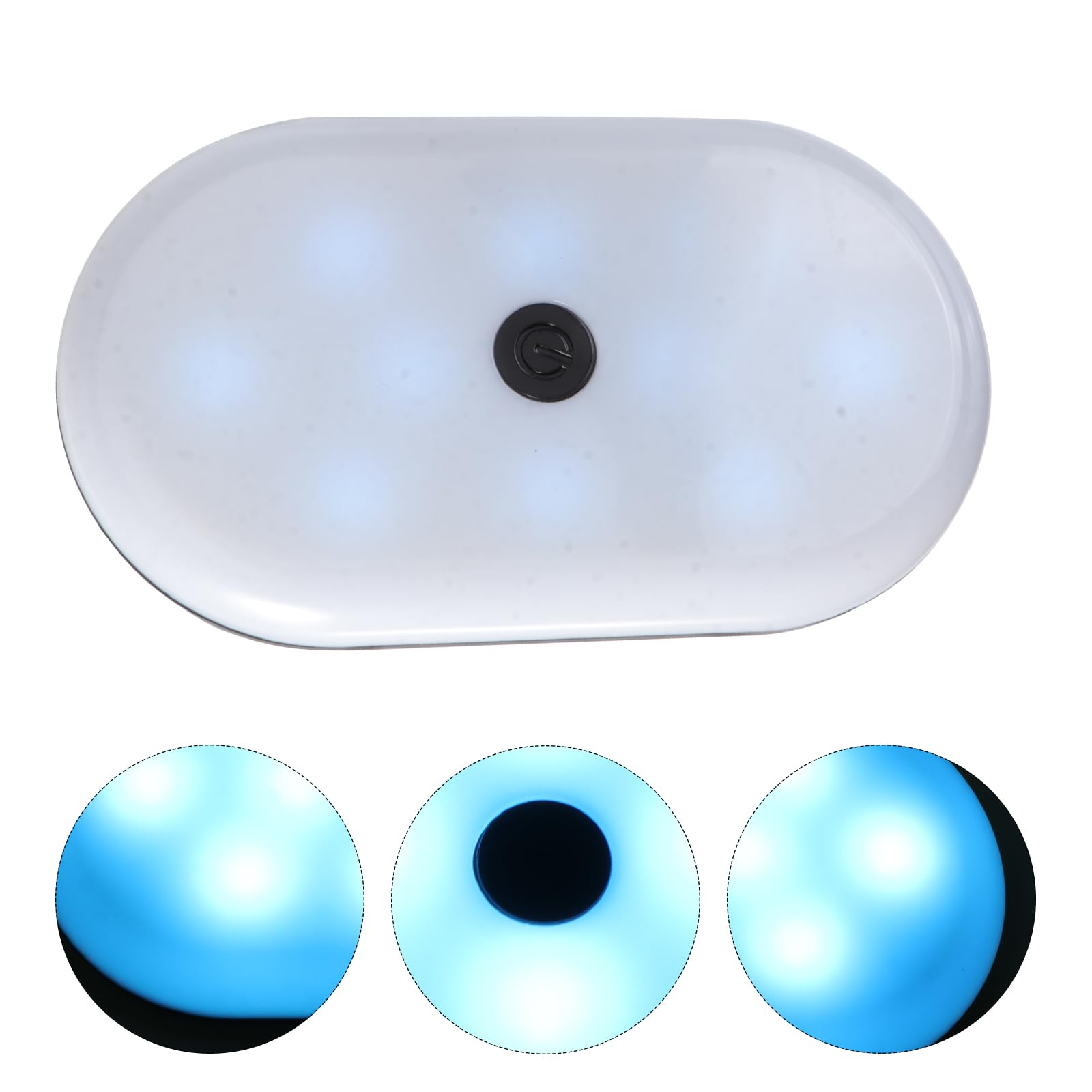 FAVOMOTO Car Interior Led Reading Light Creative Auto Night Dome Lamp for Trunk Installation for Driving Reading Versatile Use Vehicle Home