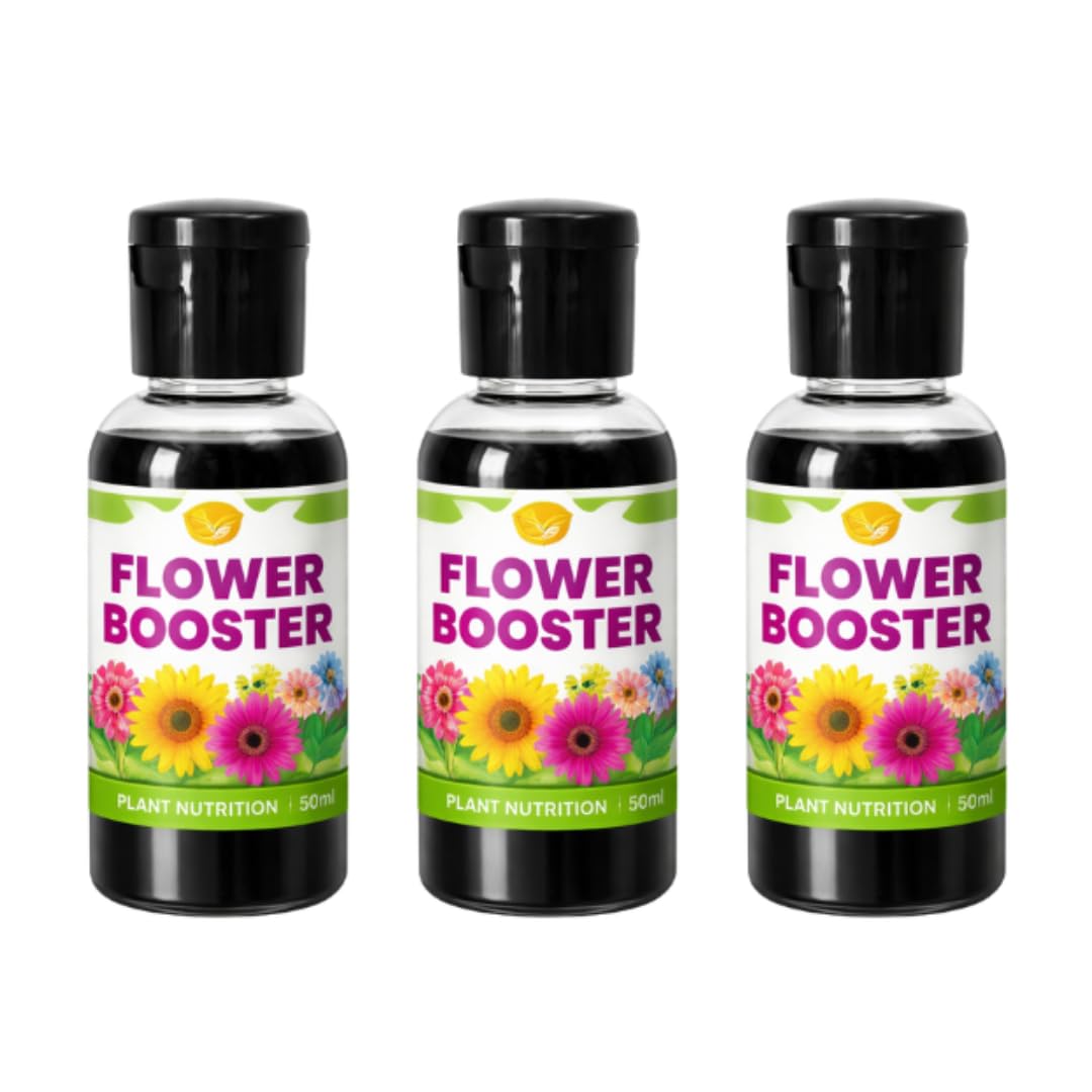 Organic Flower Growth Booster for Vibrant and Healthy Blooms (50ml X 3) Combo Pack Of 3-image-49