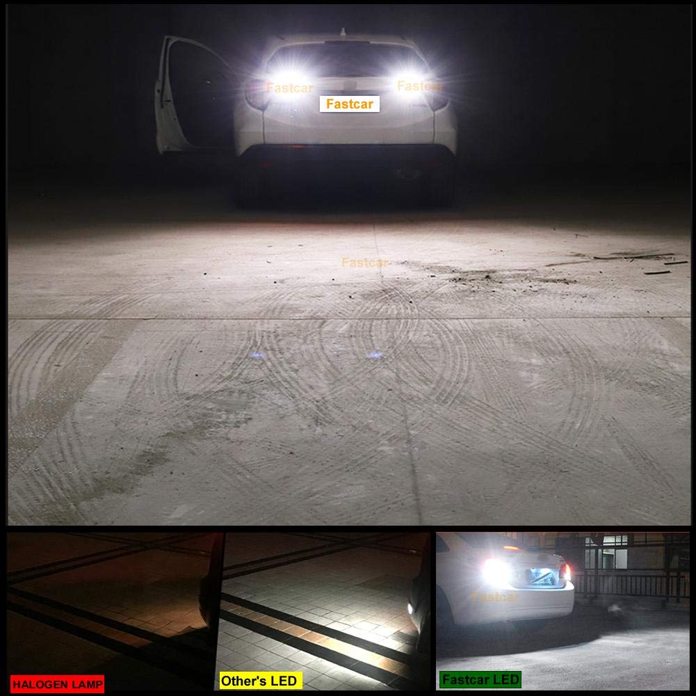 Fastcar 2pcs 1157 BAY15D bombillas led p21/5w led canbus para coche motocicleta luz de marcha atrás luz de freno trasera luz de señal 2057 2357 3030 32SMD 12V 24V 6000k blanco