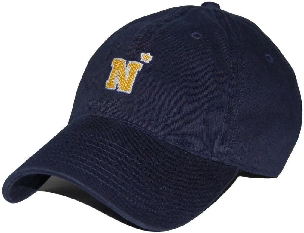 The Naval Academy Needlepoint Hat in Navy (duh!) by Smathers & Branson