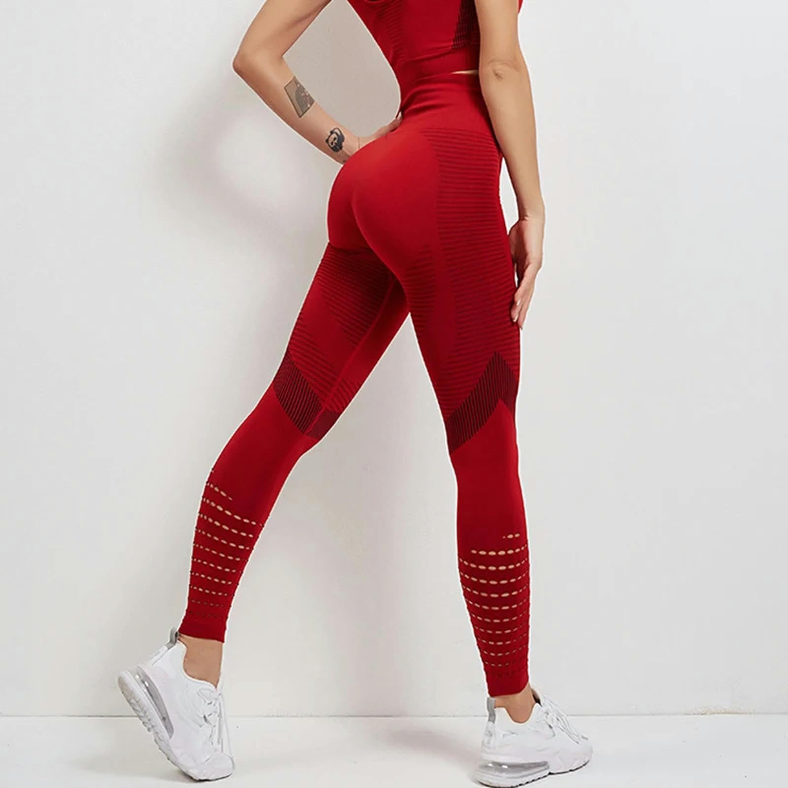 Legginsy dla kobiet UK legginsy damskie bezszwowe rajstopy wysoka talia spodnie sportowe trening bieganie odzież sportowa joga - czarne spodnie-m (47-55 kg)