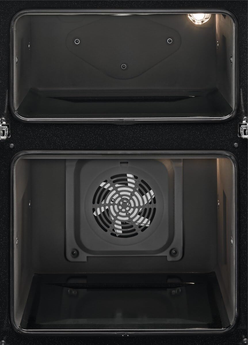 AEG 6000 Series Integrated Built-In Oven, 61 L Capacity, OU5CP40B, SurroundCook, Catalytic Cleaning, EXPlore LED Touch Display, 50–300°C, Energy Class A, 888x594x568 mm, Black