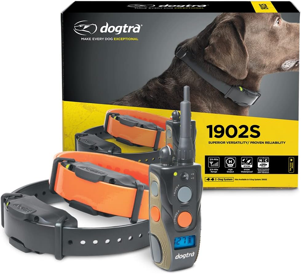 Dogtra 1902S Ergonomic 3/4Mile IPX9K Waterproof High