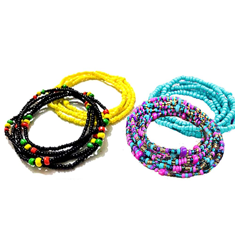 Buy Elastic Waist Bead Chains Summer Bikini Waist Beads Body Jewelry