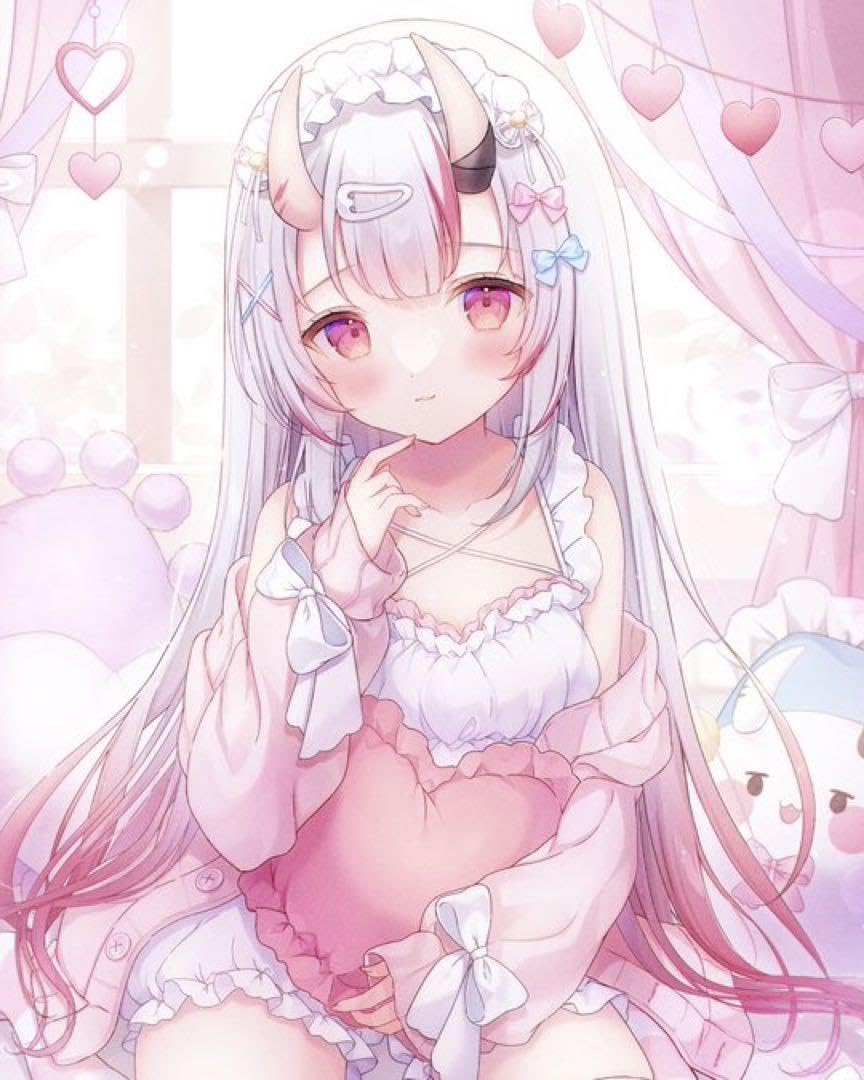 Amazon.co.jp: おもちもなか Märchen cute girl B2タペストリー