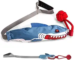 Brinquedo Cães Cabo de Guerra com Corda MADOG Tug Toy Tubarão