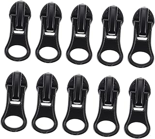 COHEALI Zíper 20Pcs Não 5 Zíper Puxar Anel De Zíper Puxa Roupas Substituição De Zíper Substituição De Zíper Mochila Substituição De Bagagem Kit De Reparo De Jaqueta Com Zíper Controle