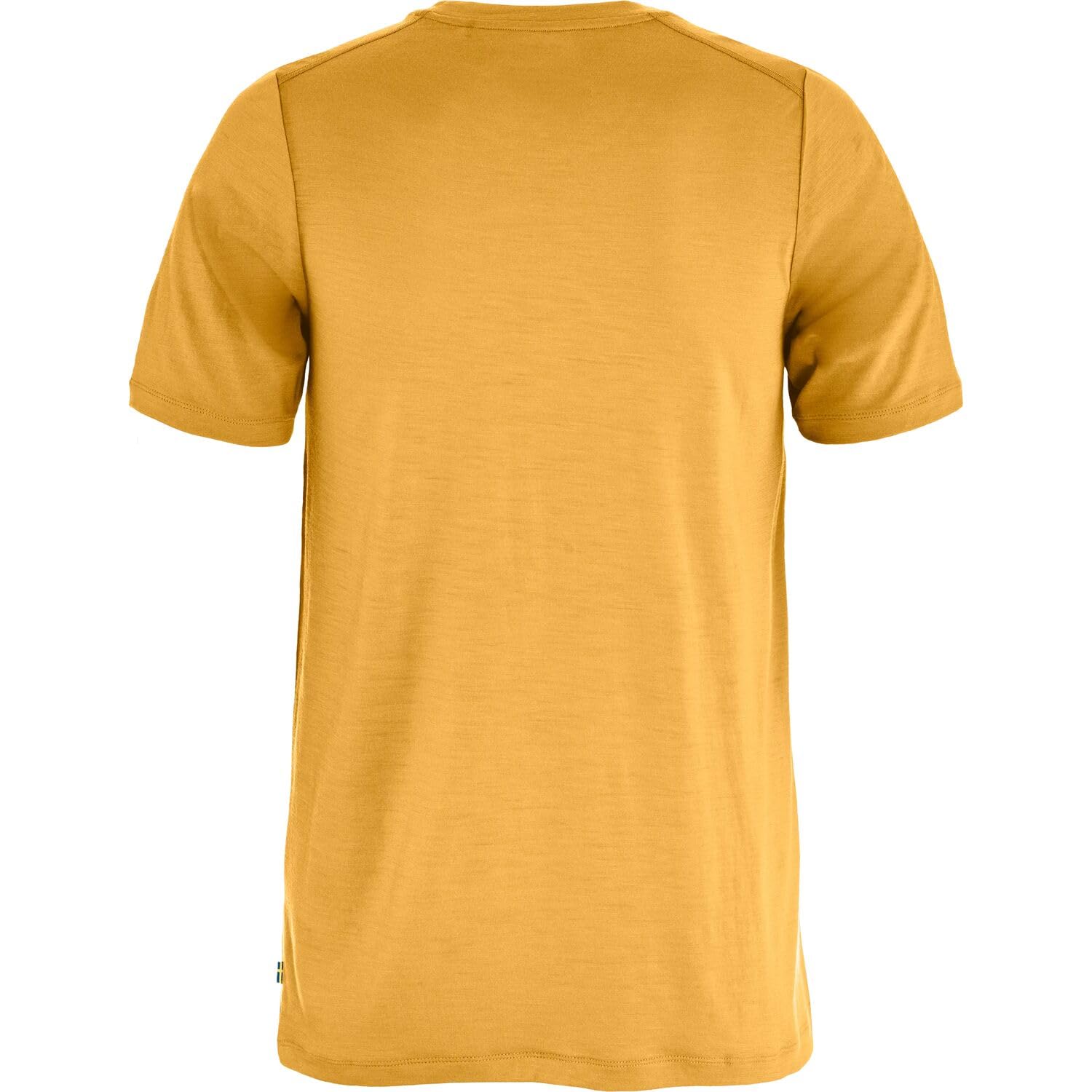 Fjällräven Męska koszulka Abisko Wool Class SS T-Shirt, Ochre, M, brunatnożółty, M