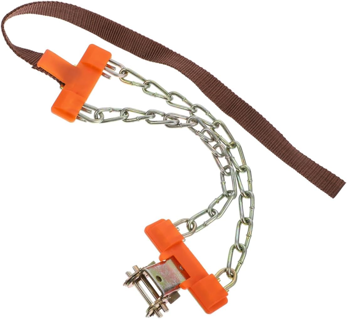 NUOBESTY Universal Medium Anti-skid Car Snow Chains for Small Cars and Suvs Reusable Tire Chains for Winter Snow and Ice for Emergency Use