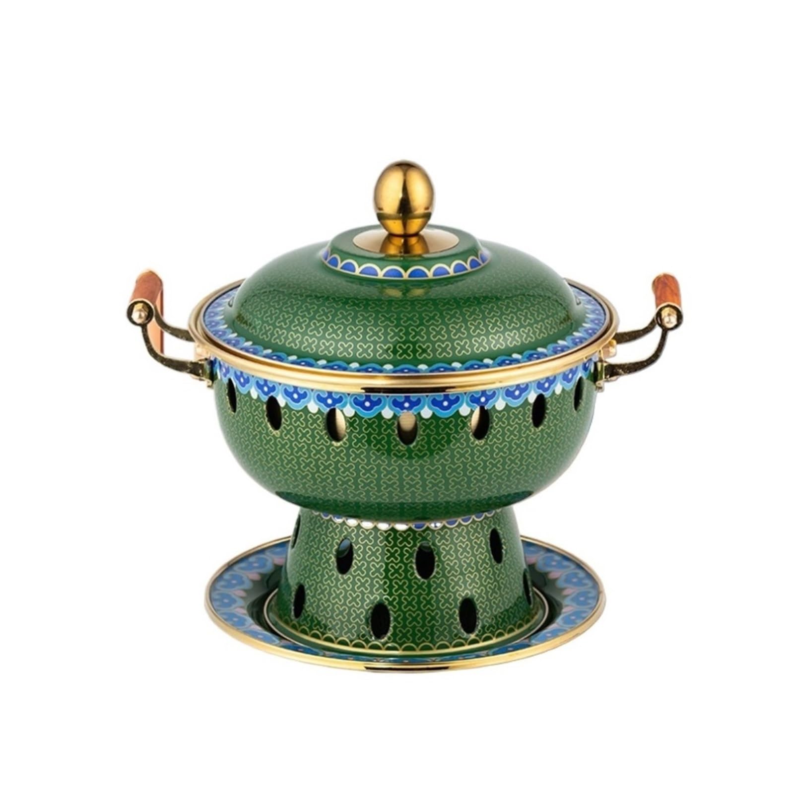 INUUXLG Beijing Copper Hot Pot,Chinese Style Hot Pot,Hot Pot Copper Hot Pot Chinese Copper Hot Pot Shabu Shabu Hot Pot for Kitchen Catering Parties