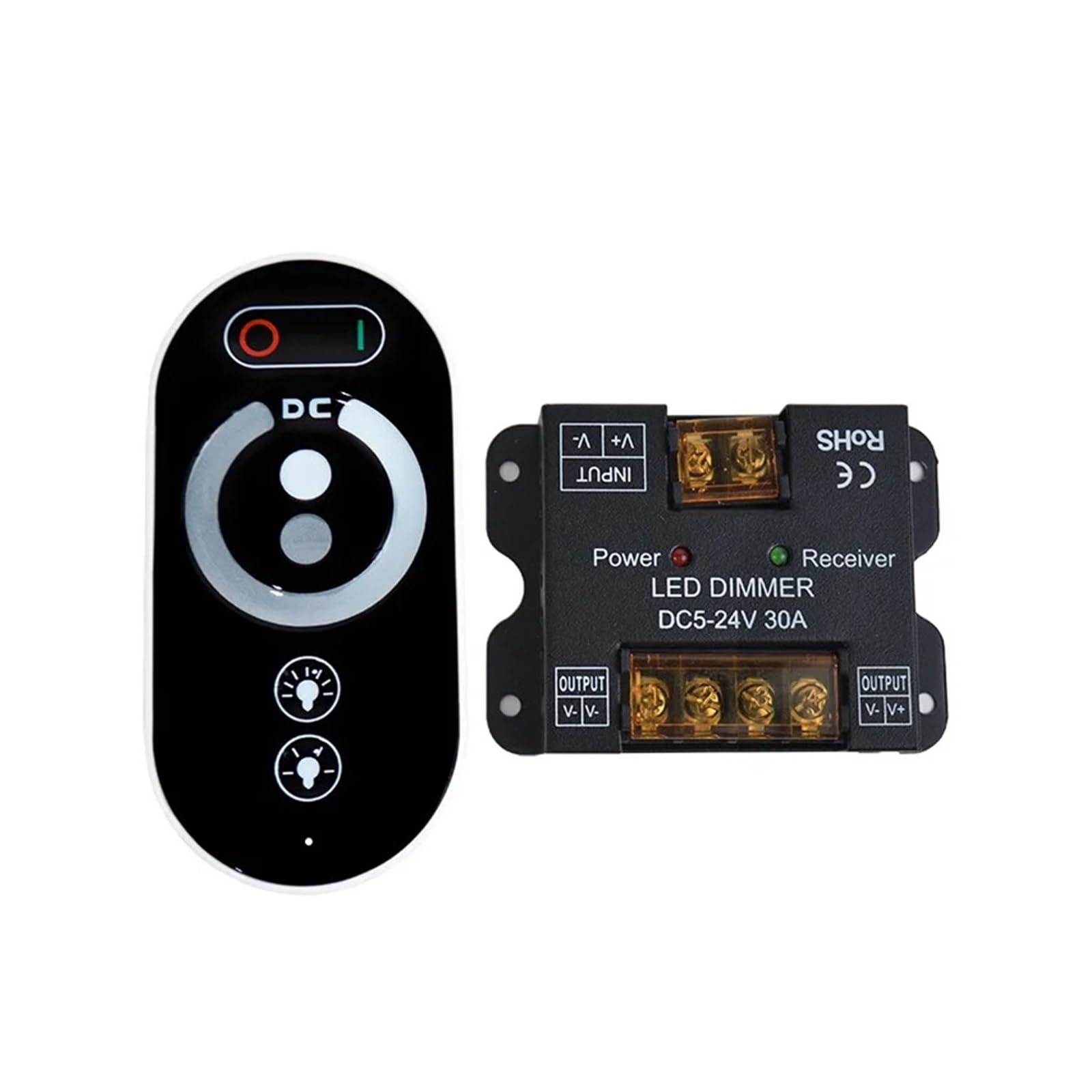 Controlador LED avanzado con diseño táctil y rendimiento estable DC12V-24V